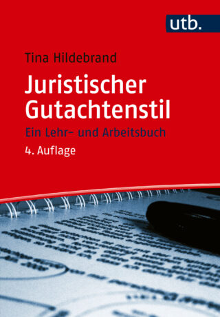 Cover "Juristischer Gutachtenstil"